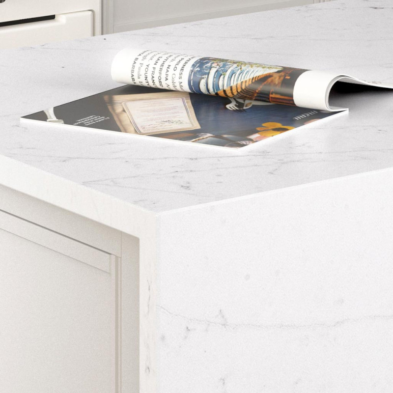 Plan de travail en Quartz Silestone® Eternal Statuario